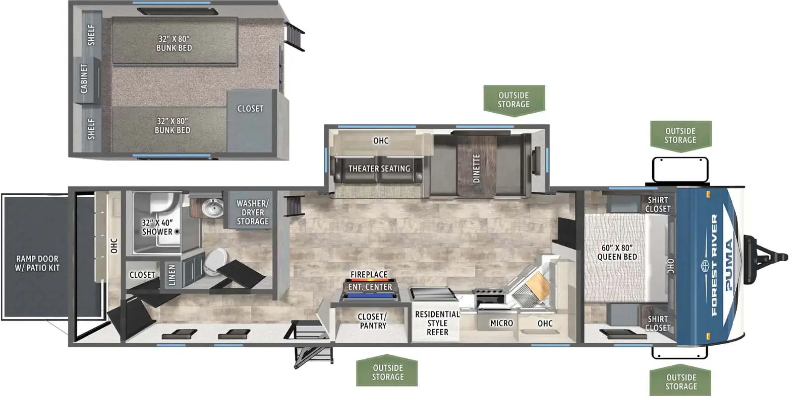 345BHL Floorplan Image